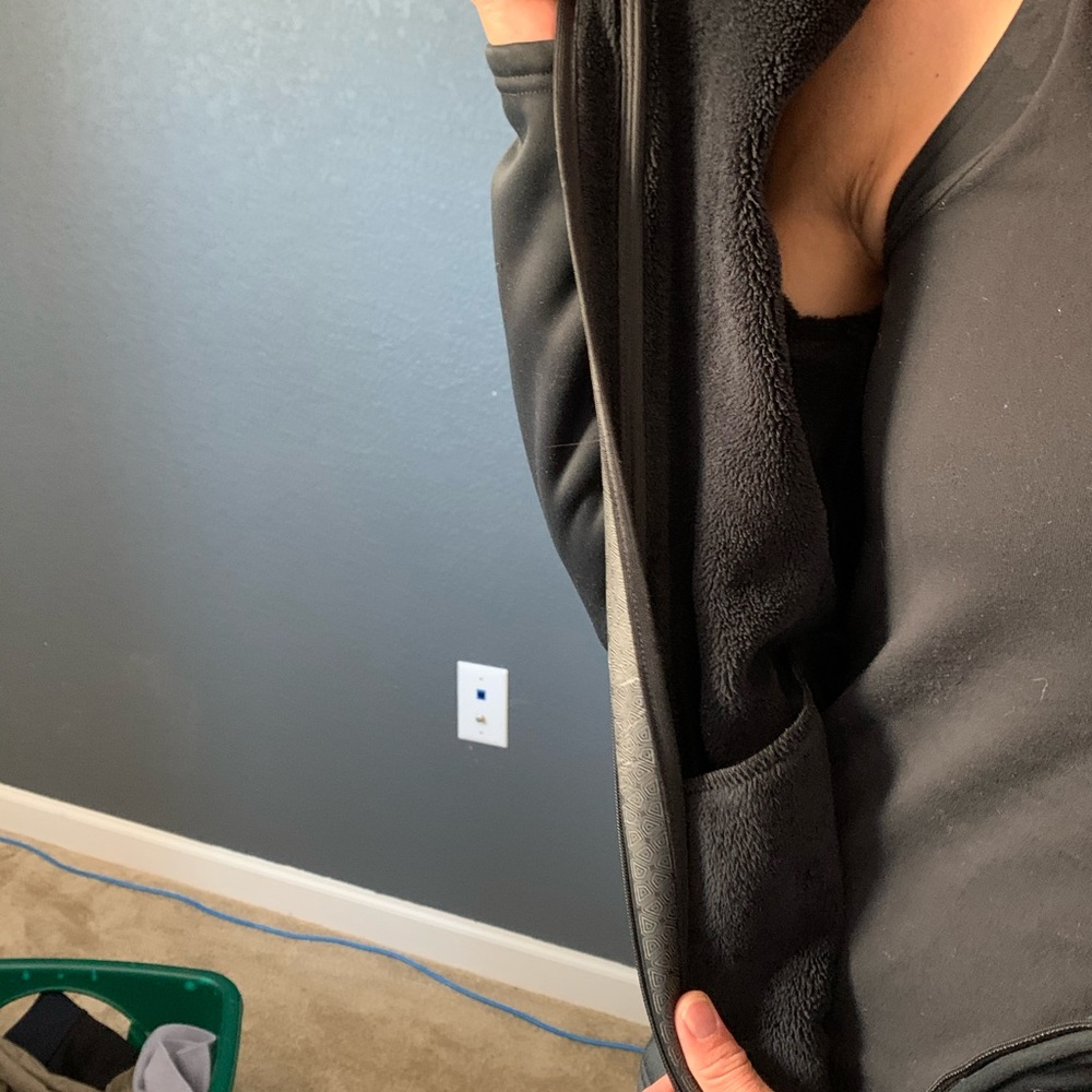 Pearl Izumi fleece lined winter running jacket